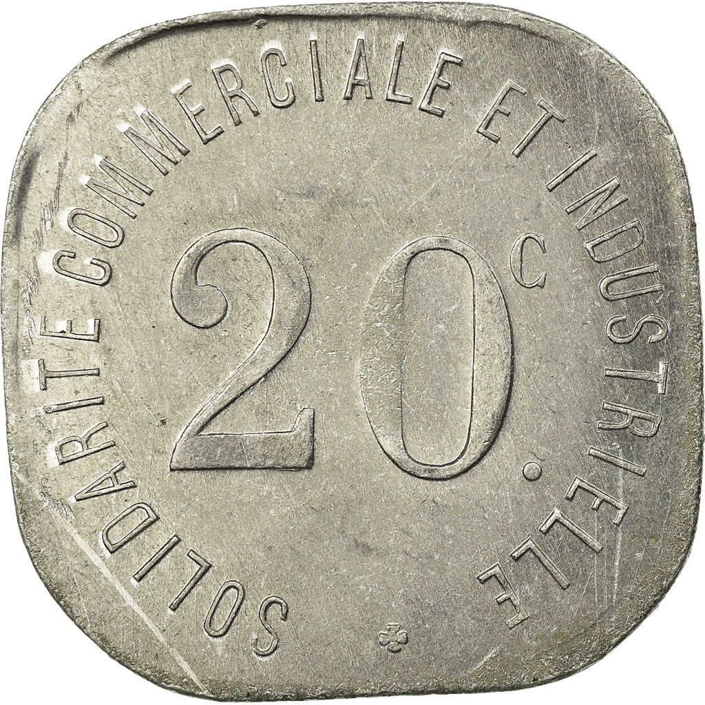 Moneta, Francja, Solidarité Commerciale et Industrielle, Neuilly-sur-Seine, 20