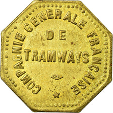 Coin, France, Cie Générale Française de Tramways, Orléans, 30 Centimes