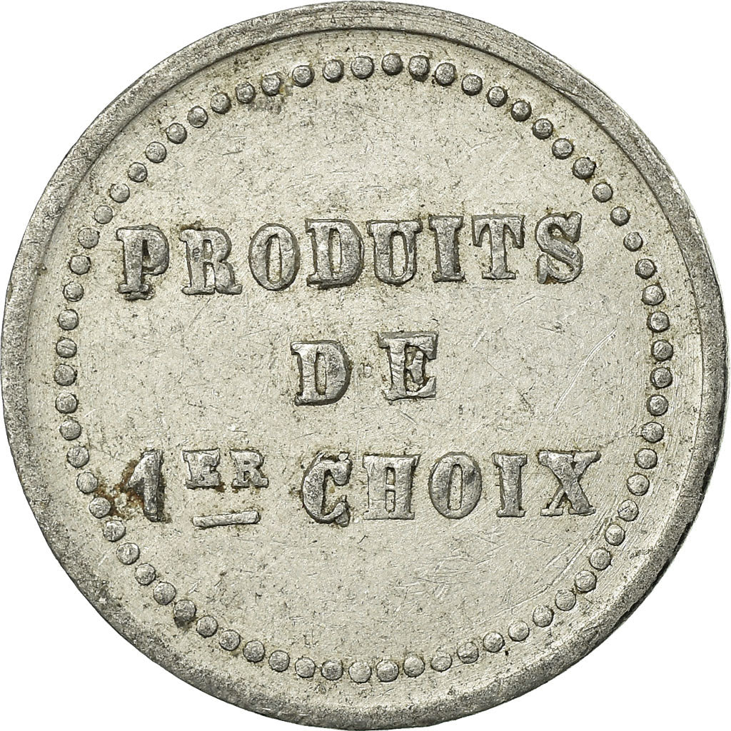Moneta, Francja, Comptoirs Albertins, Albert, 5 Centimes, Undated, EF(40-45)