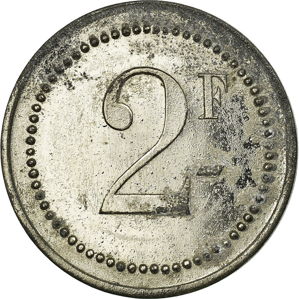 Coin, France, Arçonnerie française, Saint-Sulpice, 2 Francs, EF(40-45), Nickel
