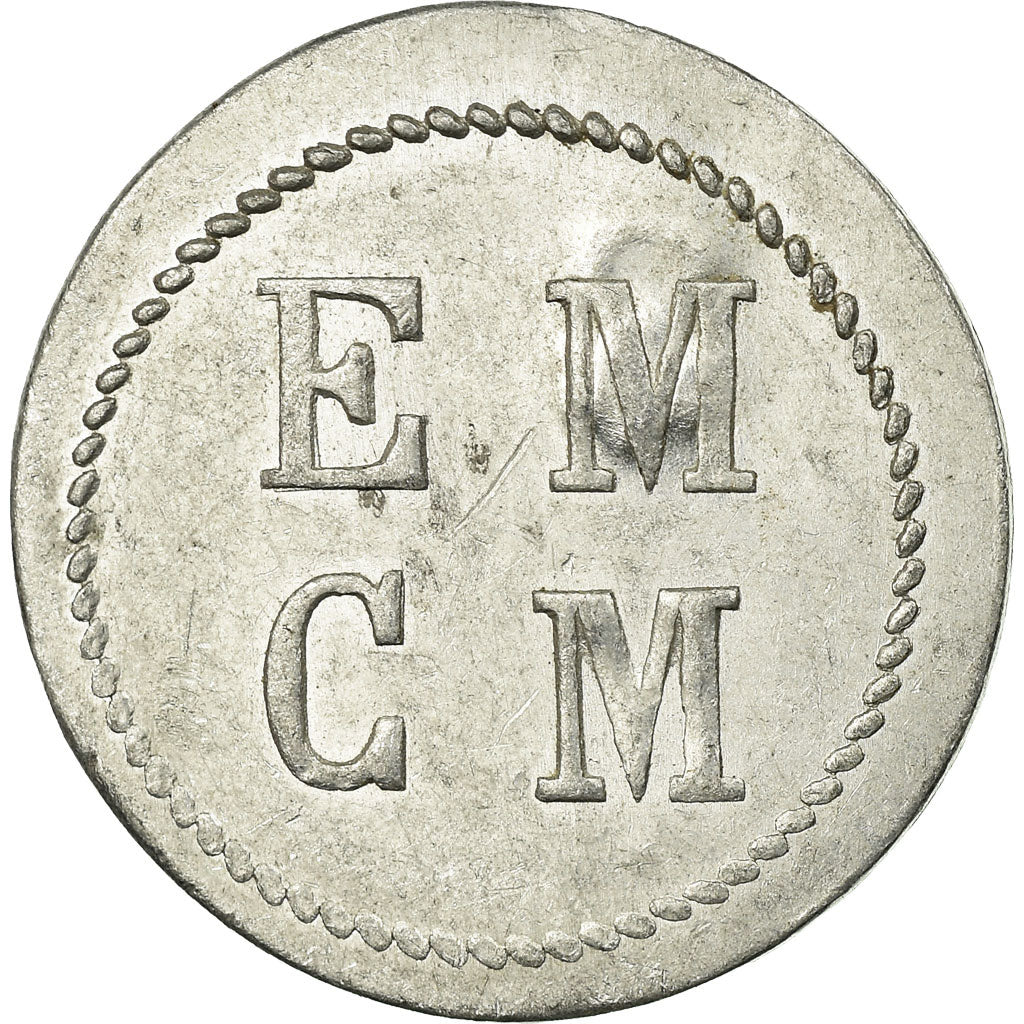 Coin, France, E. M. C. M, Saint-Hippolyte-du-Fort, 5 Centimes, AU(50-53)