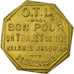 Coin, France, Omnibus Tramways de Lyon, Lyon, 10 Centimes, 1919, AU(55-58)