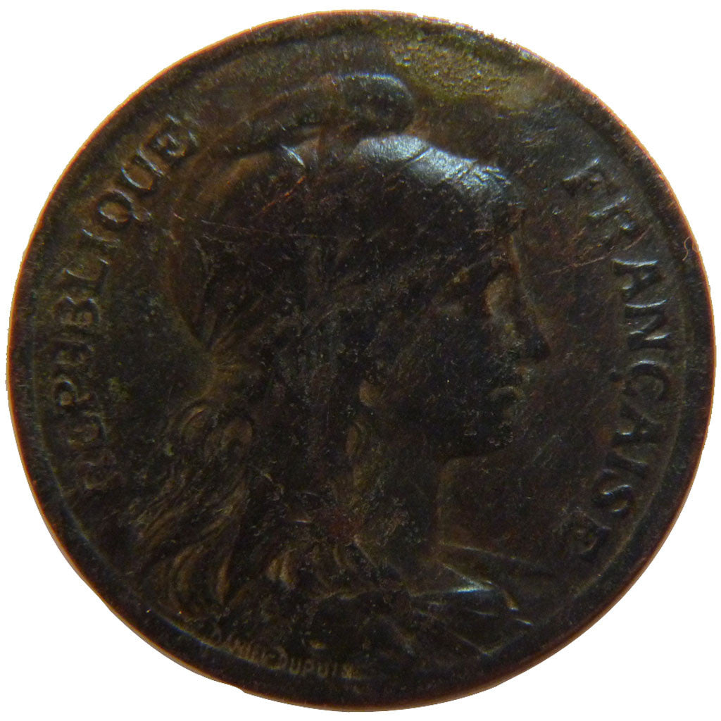 Coin, France, Dupuis, 10 Centimes, 1920, Paris, VF(30-35), Bronze, KM:843