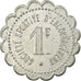 Munten, Frankrijk, Société Sportive d'Encouragement, Paris, 1 Franc, ZF+