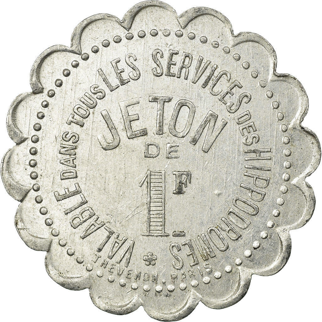 Munten, Frankrijk, Société Sportive d'Encouragement, Paris, 1 Franc, ZF+