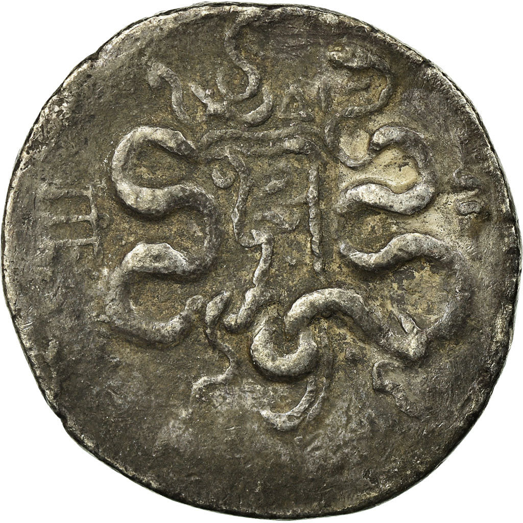 Moneta, Mysia, Pergamon, Cistophorus, 95-92 BC, MB, Argento, SNG-France:1722-3