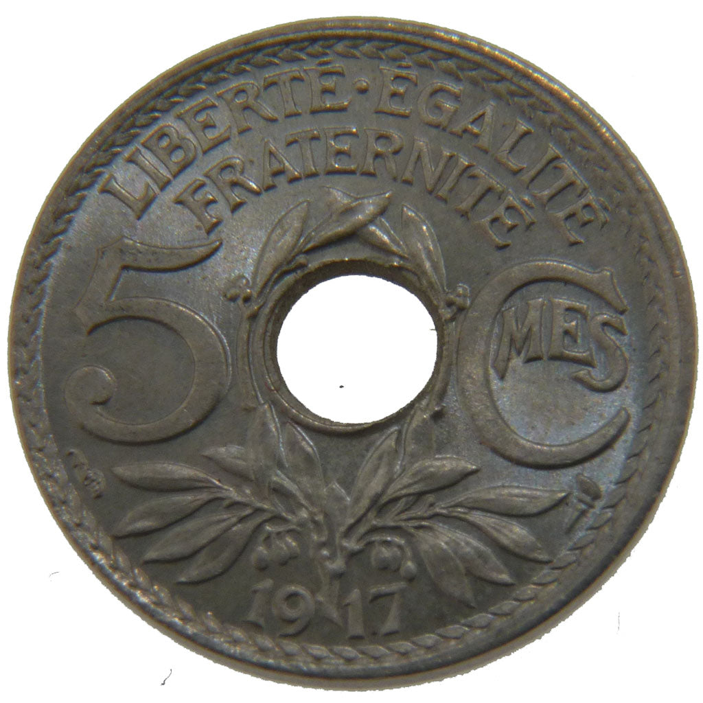 III ème République, 5 Centimes Lindauer Grand Module