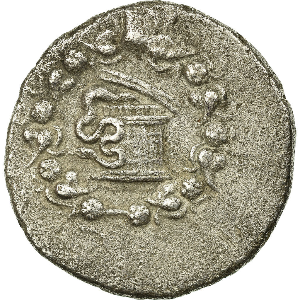 Coin, Ionia, Ephesos, Cistophorus, Year 46 (89-88 BC), EF(40-45), Silver