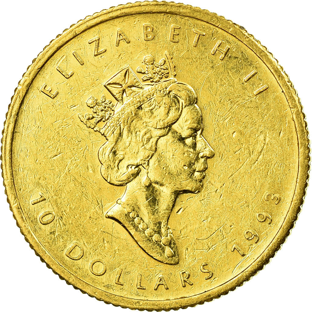 Coin, Canada, Elizabeth II, 10 Dollars, 1993, Royal Canadian Mint, Ottawa