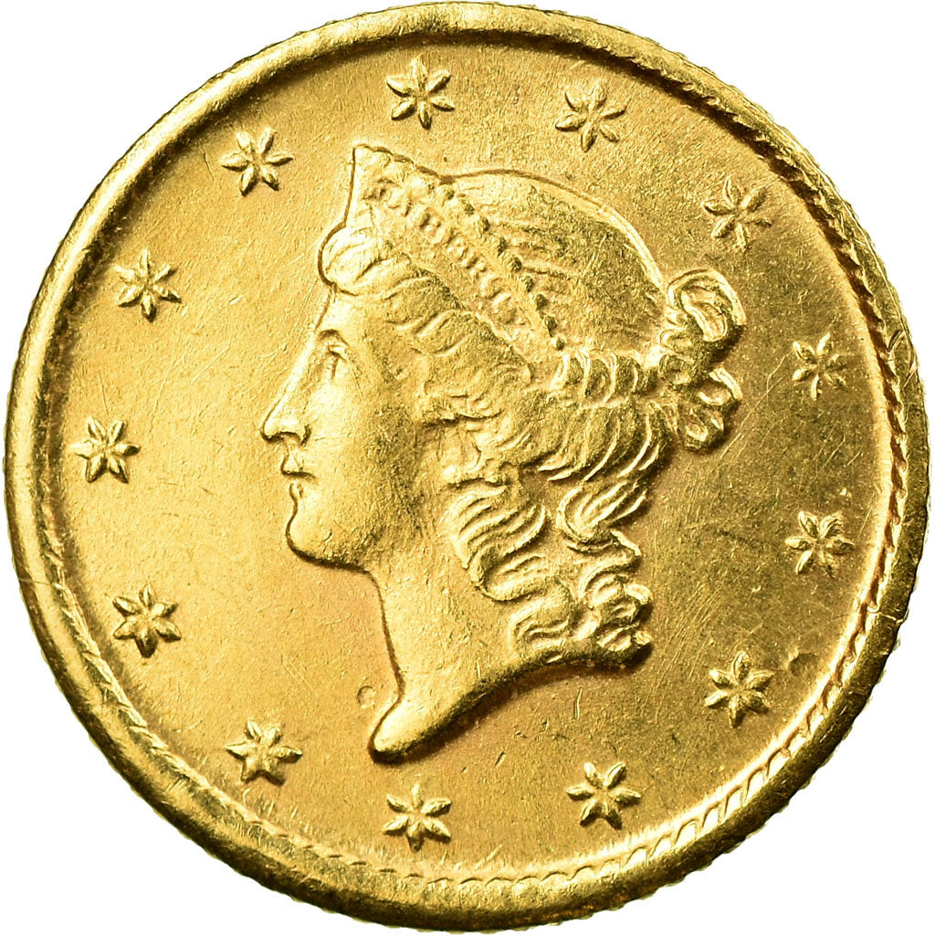Coin, United States, Liberty Head - Type 1, Dollar, 1853, U.S. Mint