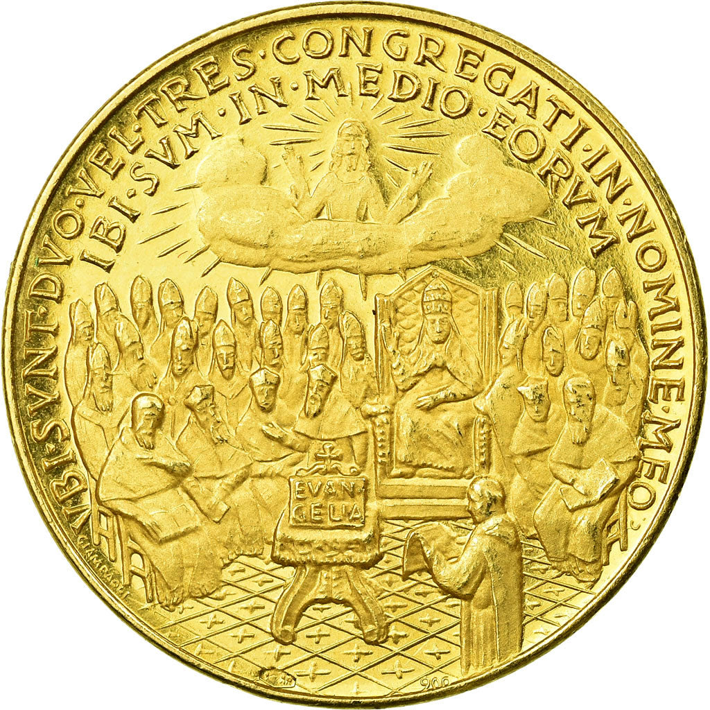 Vatican, Medal, 2e conseil œcuménique, Joannes XXIII, 1962, By Giampaoli, MS(63)