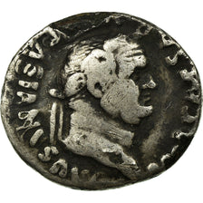 Monnaie, Vespasien, Denier, AD 74, Rome, Fourrée, TB, Argent, RIC:702