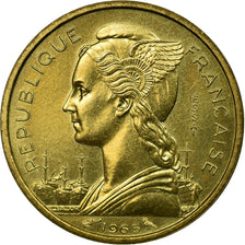 Coin, French Somaliland, 10 Francs, 1965, Paris, ESSAI, MS(65-70)