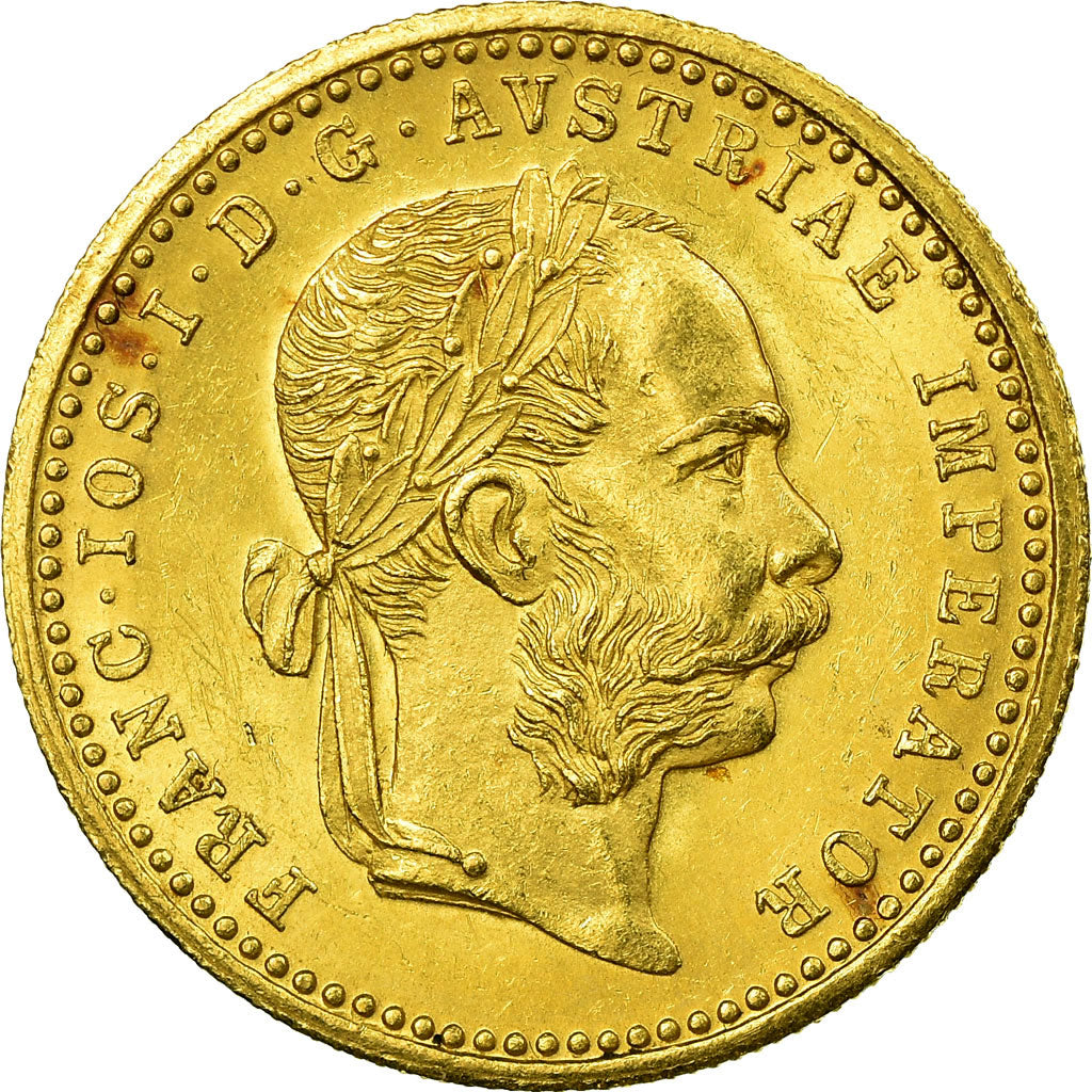 Coin, Austria, Franz Joseph I, Ducat, 1915, Official restrike, MS(63), Gold