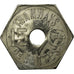 Moneda, Francia, Tramways, Nantes, 15 Centimes, EBC, Nickel plated zinc