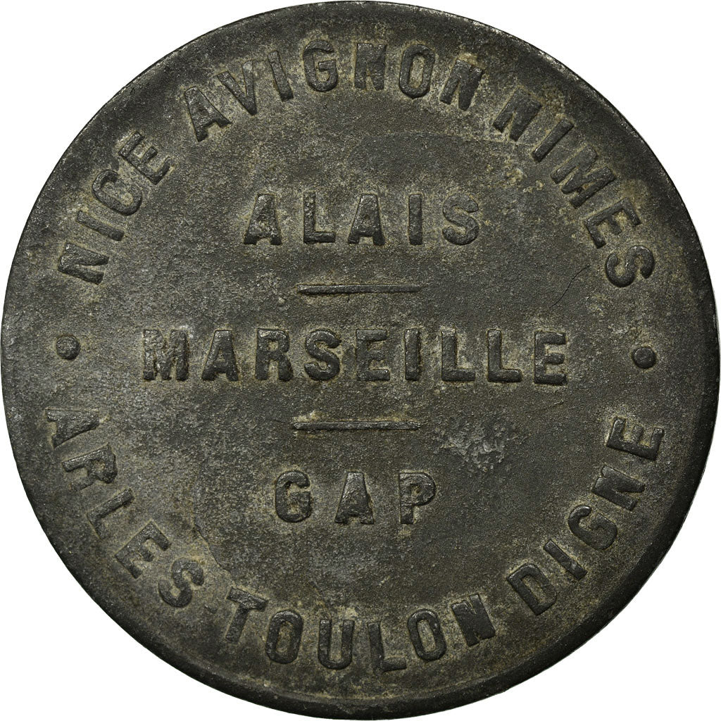 Moneta, Francja, Chambres de Commerce de la Région Provençale, 10 Centimes