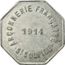 Monnaie, France, Arçonnerie française, Saint-Sulpice, 10 Centimes, 1914, TTB+