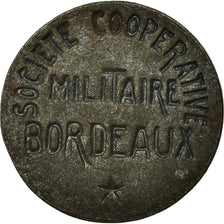 Coin, France, Société Coopérative Militaire, Bordeaux, 5 Centimes, AU(50-53)