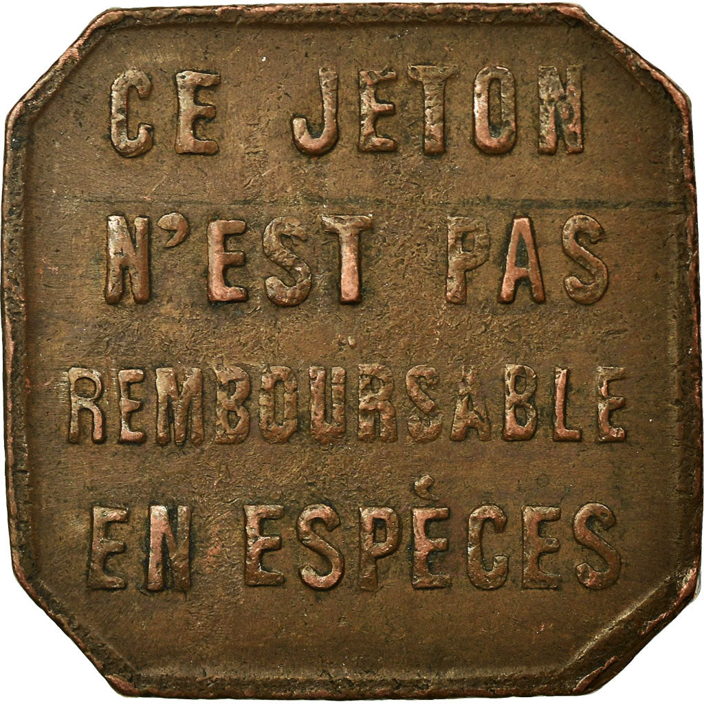 Coin, France, Ville de Roanne, Roanne, 10 Centimes, EF(40-45), Copper, Elie:10.1
