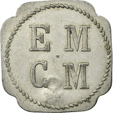 Coin, France, E. M. C. M, Saint-Hippolyte-du-Fort, 50 Centimes, AU(50-53)