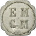 Coin, France, E. M. C. M, Saint-Hippolyte-du-Fort, 50 Centimes, AU(50-53)