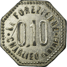 Coin, France, La Forézienne, Coopérative Civile, Charlieu, 10 Centimes