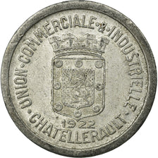 Coin, France, Union Commerciale et Industrielle, Chatellerault, 10 Centimes