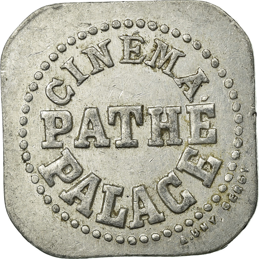 Coin, France, Cinéma Pathé Palace, Chalon-sur-Saône, 25 Centimes, EF(40-45)