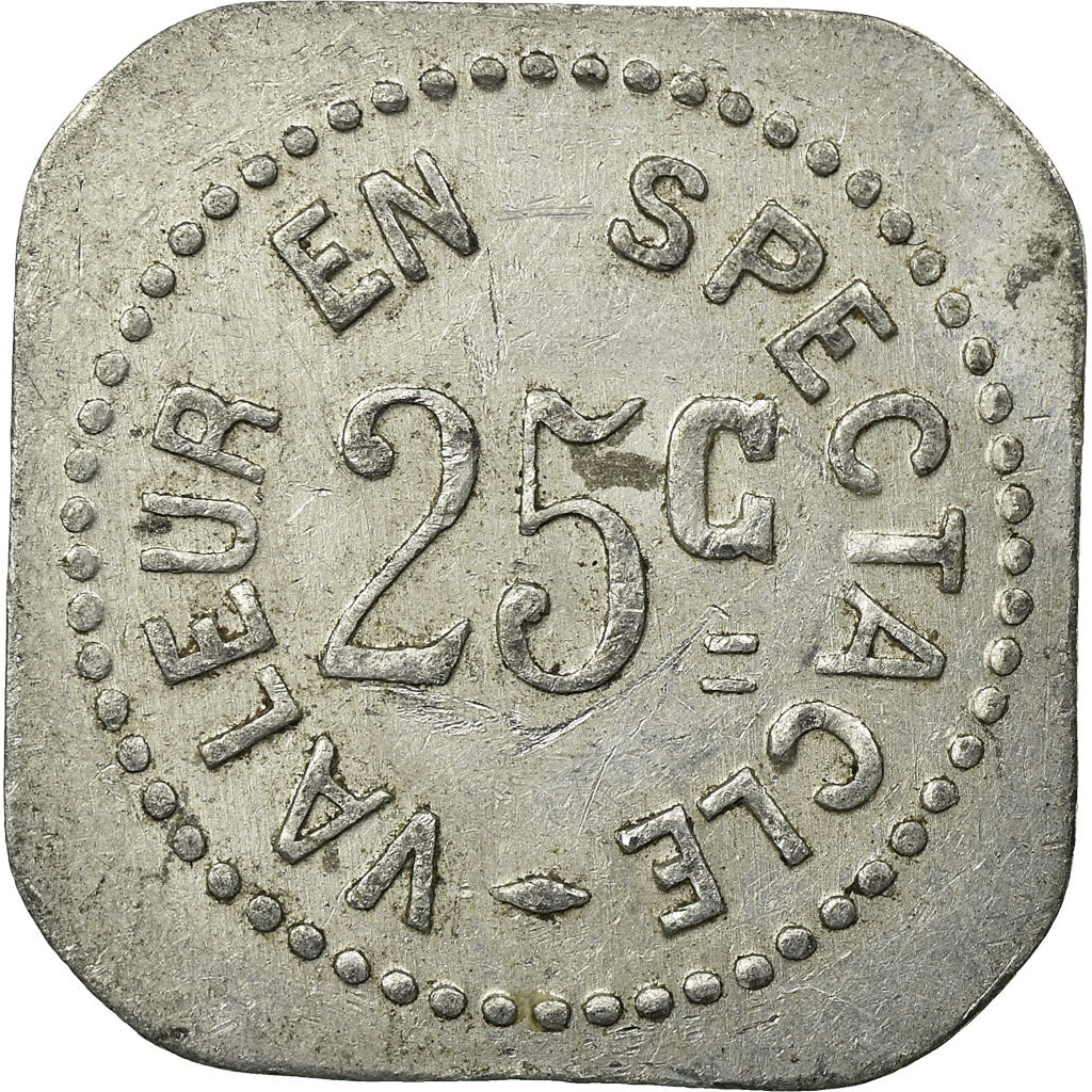 Coin, France, Cinéma Pathé Palace, Chalon-sur-Saône, 25 Centimes, EF(40-45)