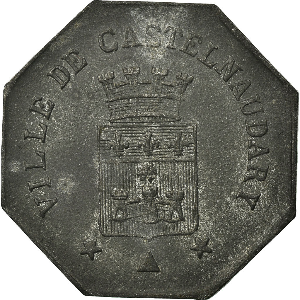 Münze, Frankreich, Union des Commerçants, Castelnaudary, 25 Centimes, 1917