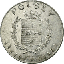 Coin, France, Union du Commerce et de l'Industrie, Poissy, 5 Centimes, 1918