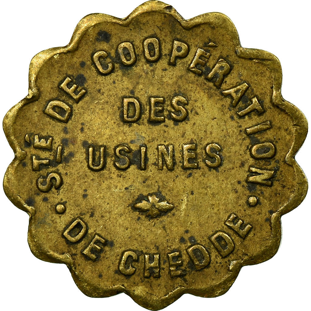 Coin, France, Sté. de Coopération des Usines de Chedde, Passy, 5 Centimes