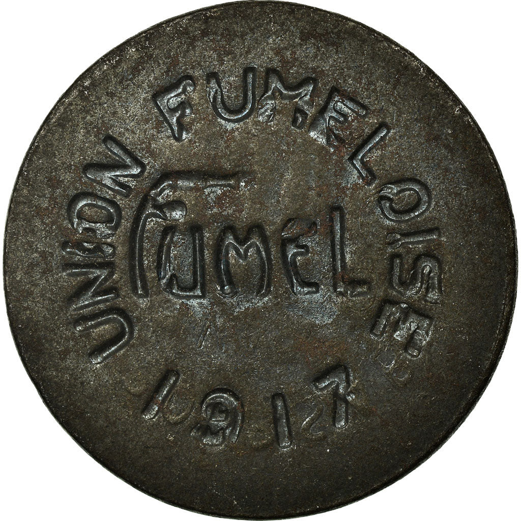 Coin, France, Union Fuméloise, Fumel, 10 Centimes, 1917, AU(50-53), Iron