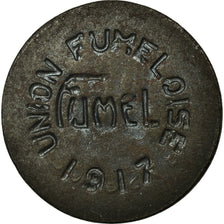 Coin, France, Union Fuméloise, Fumel, 10 Centimes, 1917, AU(50-53), Iron