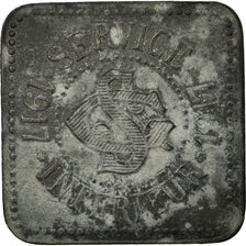 Coin, France, Société Générale, Service Intérieur, Paris, 10 Centimes