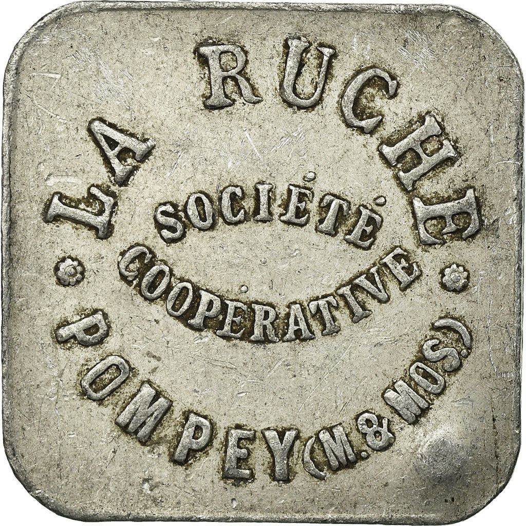 Moneta, Francja, Société Coopérative La Ruche, Pompey, 2 Kilos, EF(40-45)