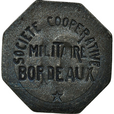 Coin, France, Société Coopérative Militaire, Bordeaux, 10 Centimes