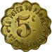 Coin, France, Foyer du Peuple, Société Coopérative, Saint-Ouen, 5 Centimes