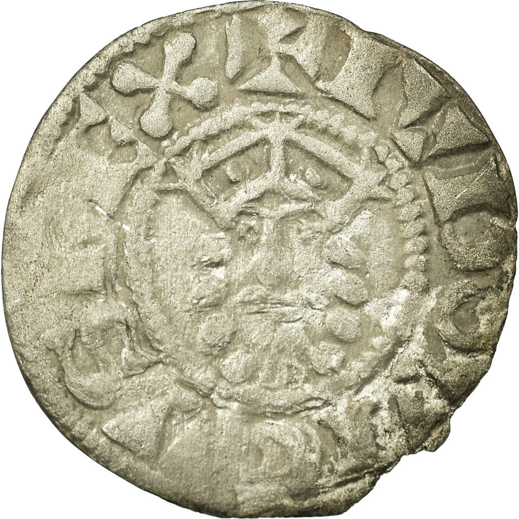 Coin, France, Louis VII, Denarius, Bourges, VF(20-25), Silver, Duplessy:134