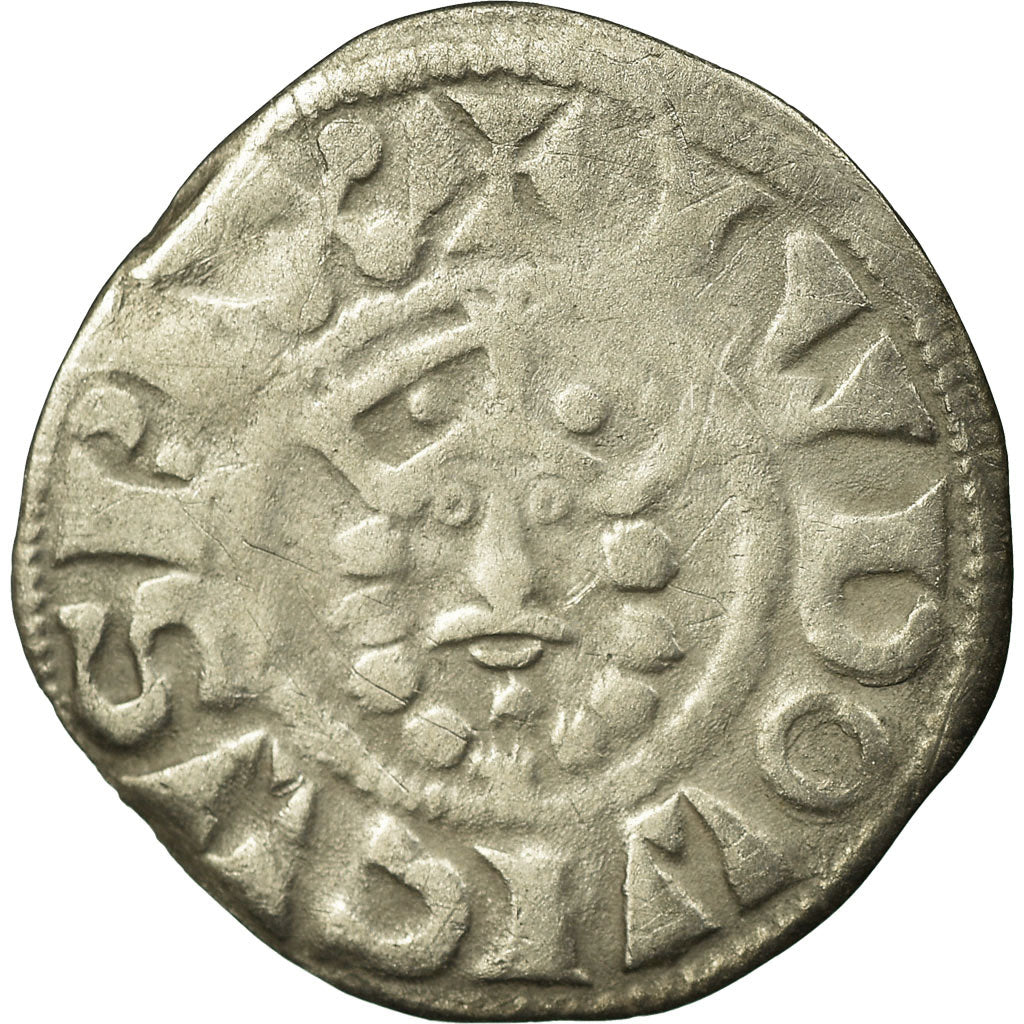 Monnaie, France, Louis VII, Denier, Bourges, TB+, Argent, Duplessy:134