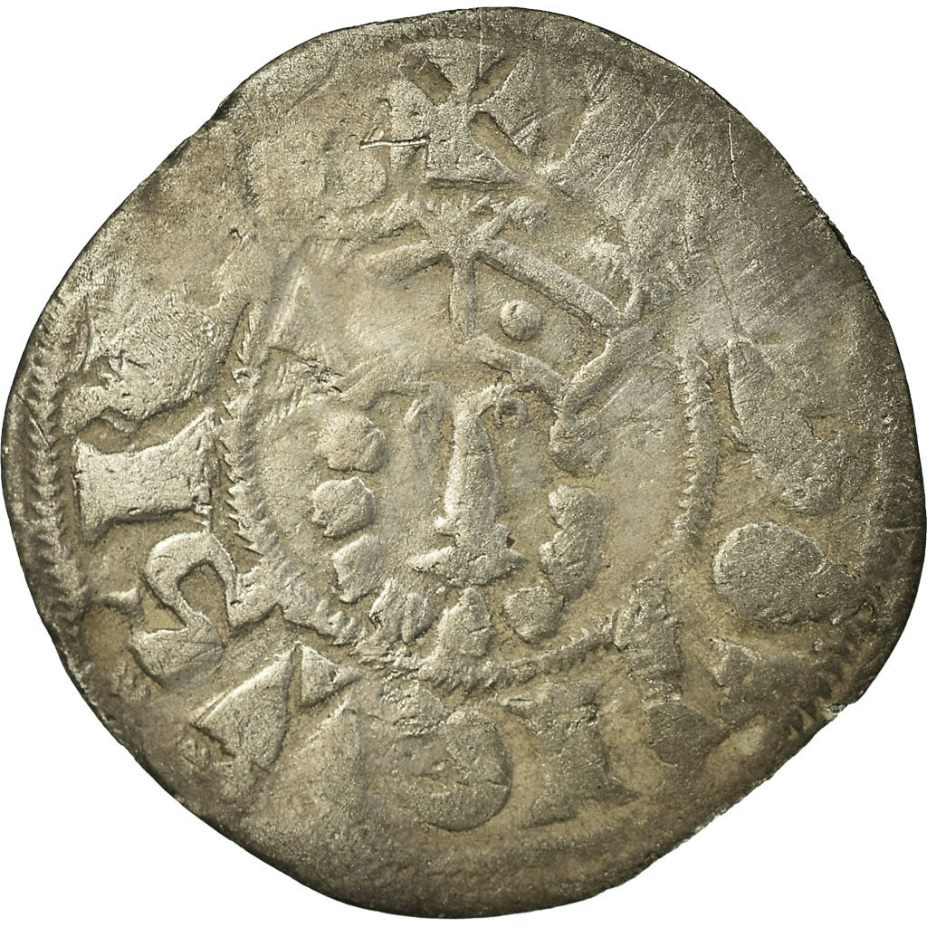 Moneta, Francia, Louis VII, Denarius, Bourges, MB, Argento, Duplessy:134
