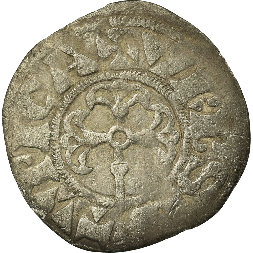 Moneta, Francia, Louis VII, Denarius, Bourges, MB, Argento, Duplessy:134
