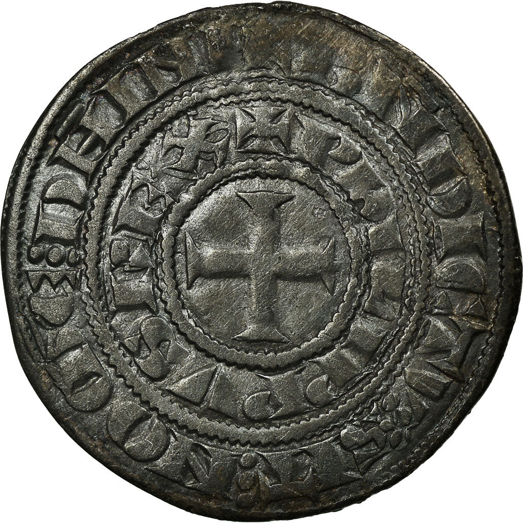 Coin, France, Philip IV, Maille Tierce, EF(40-45), Silver, Duplessy:219