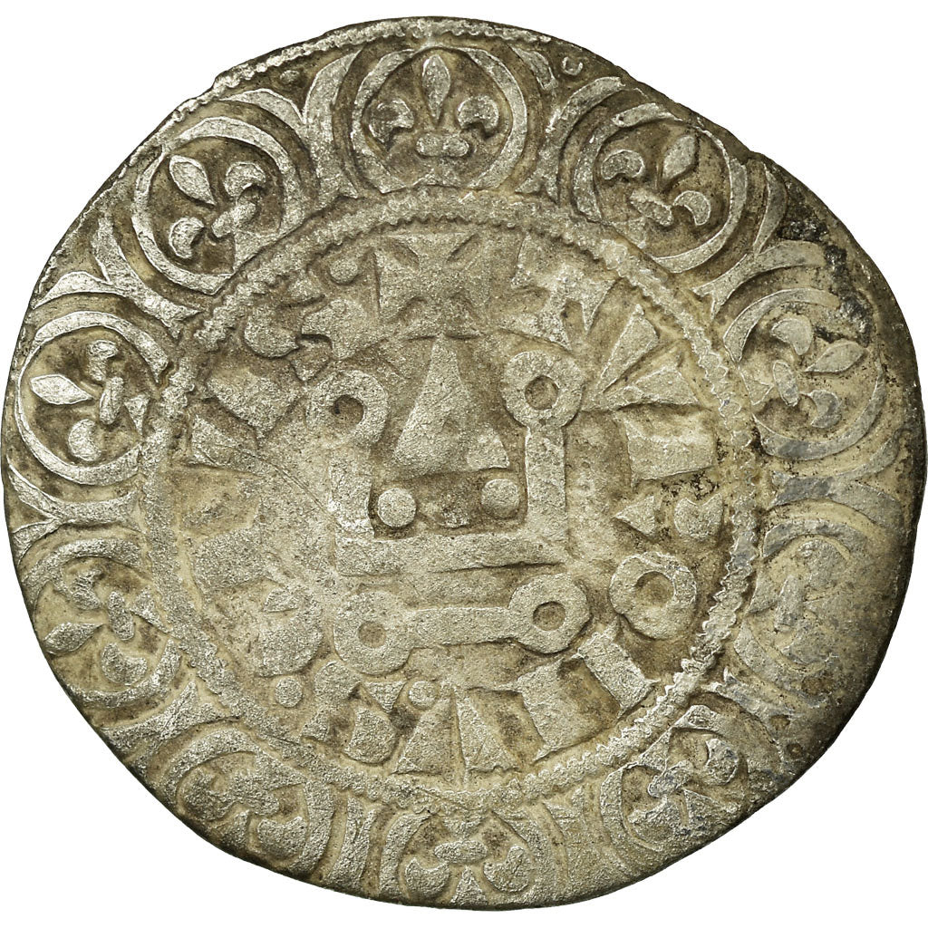Coin, France, Philip IV, Maille Tierce, VF(30-35), Silver, Duplessy:219