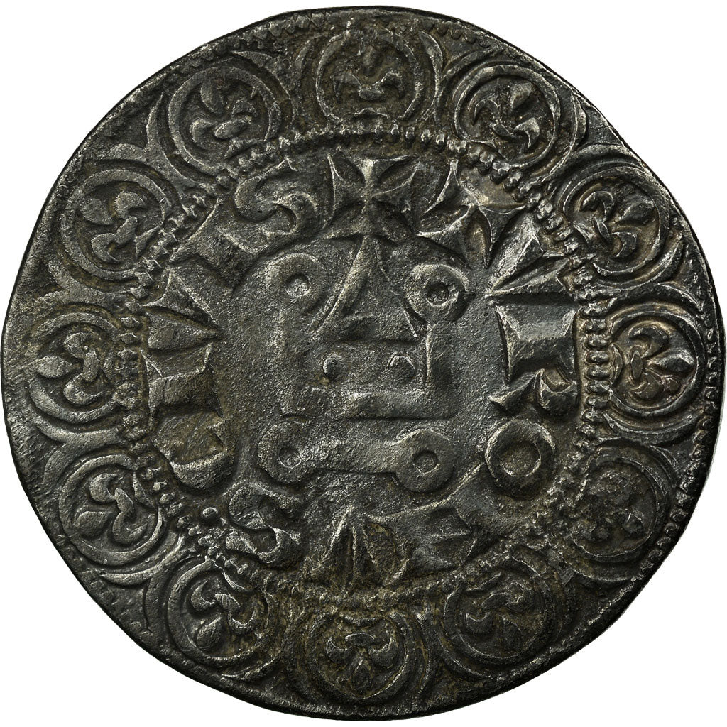 Münze, Frankreich, Philip IV, Gros Tournois, SS, Silber, Duplessy:213