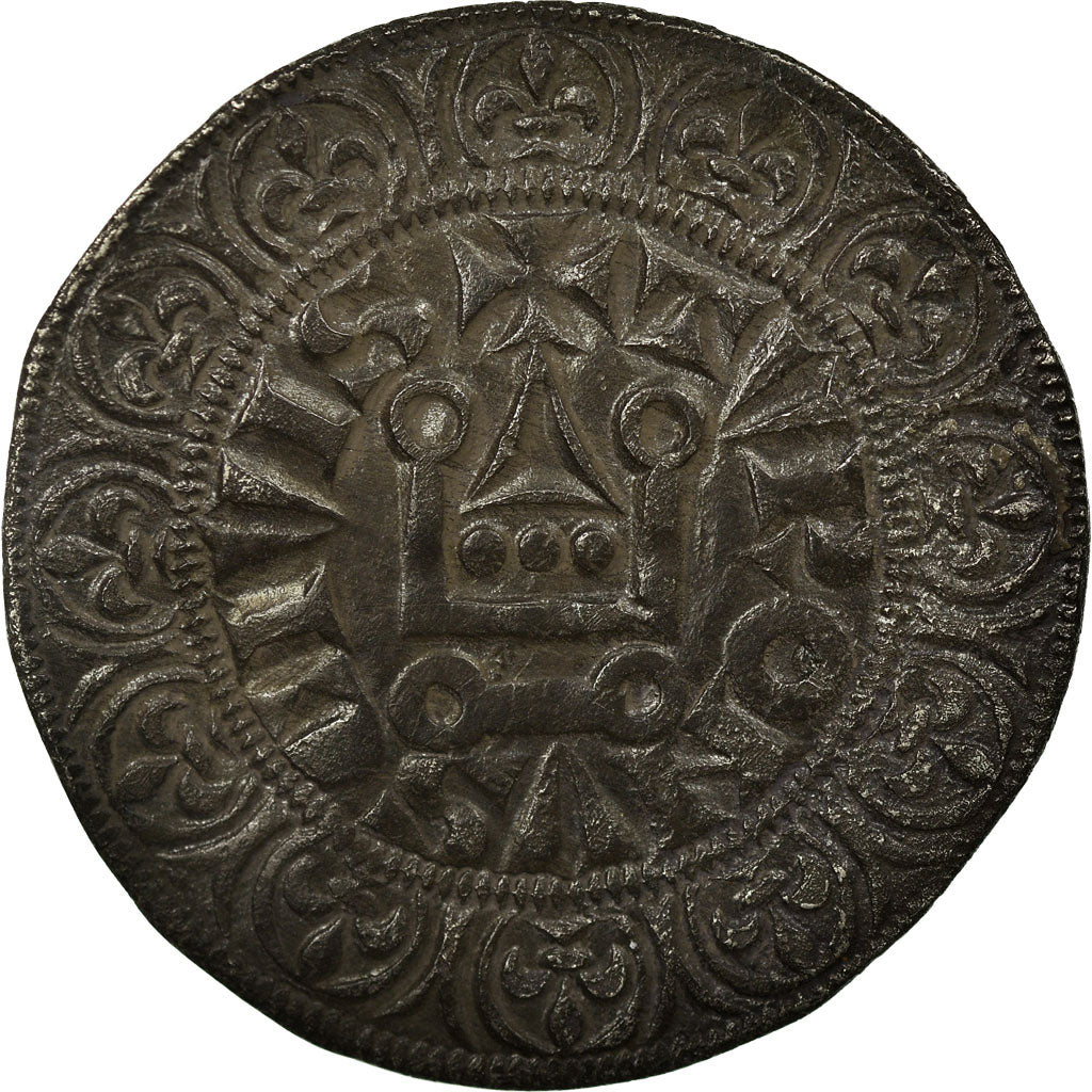 Moneda, Francia, Philip IV, Gros Tournois, MBC, Plata, Duplessy:213