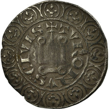 Munten, Frankrijk, Filip IV, Gros Tournois, FR+, Zilver, Duplessy:213B