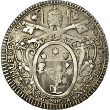 Coin, ITALIAN STATES, PAPAL STATES, Pius VI, Scudo, 1780, EF(40-45), Silver