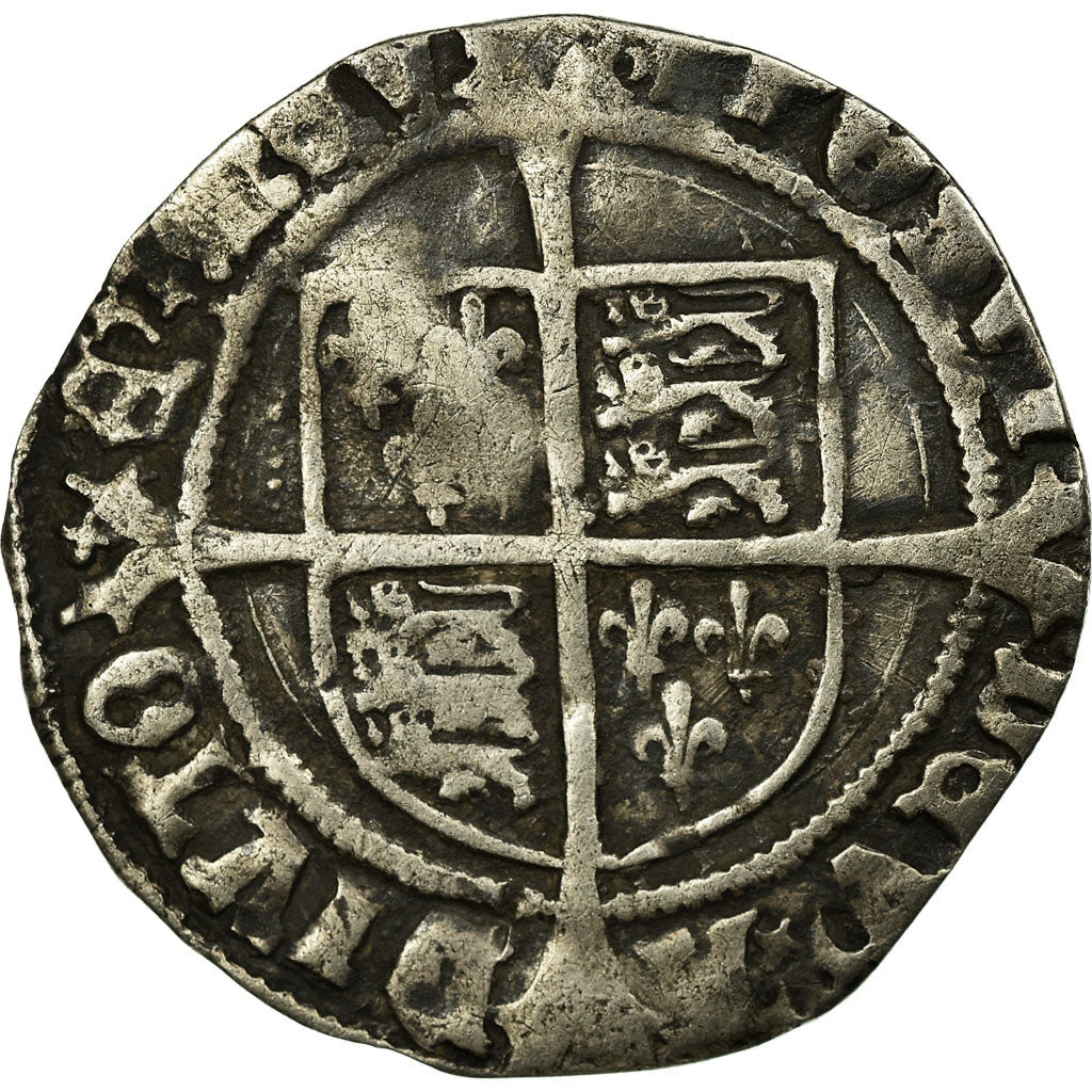 Monnaie, Grande-Bretagne, Henry VIII, Groat, 1526-1529, Londres, TB+, Argent