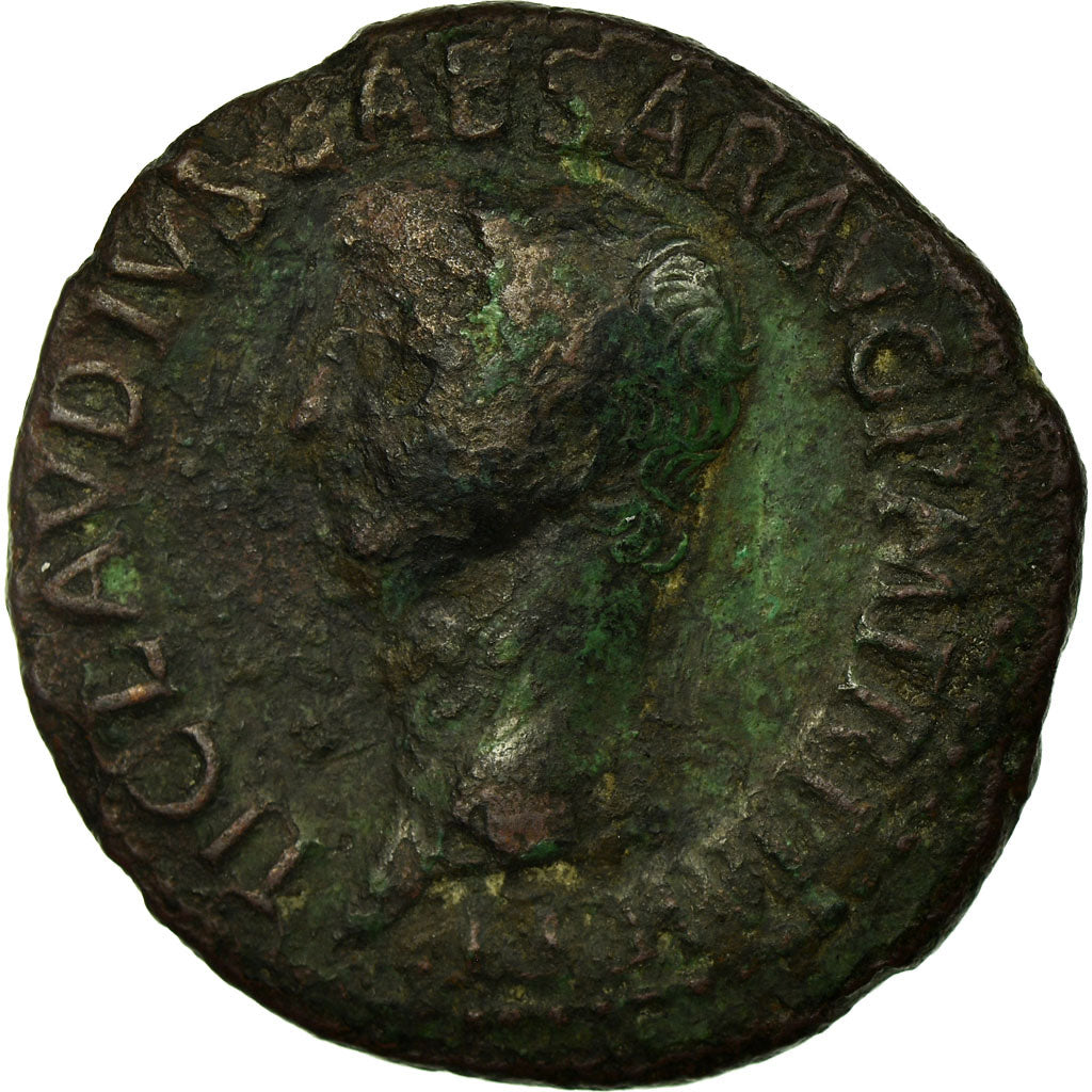 Coin, Claudius, As, 50-54, Rome, VF(30-35), Bronze, RIC:113